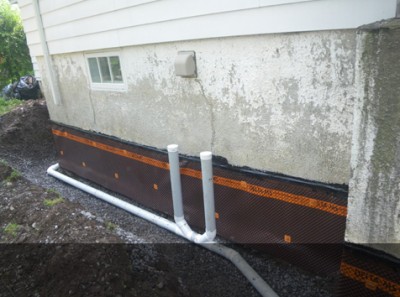 Drain de fondation Québec